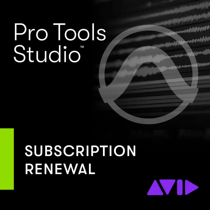 Avid Pro Tools | Studio 1-Year Subscription Renewal