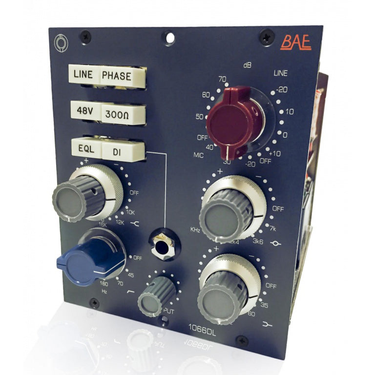 BAE Audio 1066DL 500 Series Mic Preamp and EQ