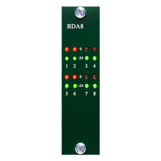 Burl BDA8 ClassA 8 channel D/A - Front