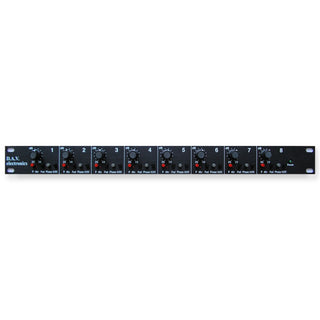 DAV Electronics BG8 Eight Channel Mic-Pre - Front