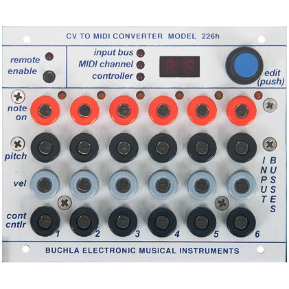 Buchla 226h CV to MIDI Interface Module