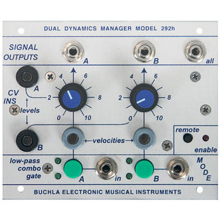 Buchla 292h Dual Lowpass Gate Module