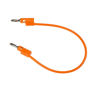 Buchla 25cm Orange Banana Cable