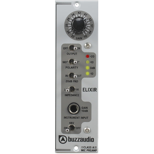 Buzz Audio Elixir 500-Series Mic Preamp | KMR Audio