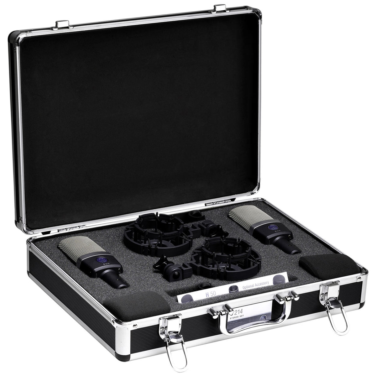 AKG C 214 Stereo Pair Condenser Microphone Set – KMR Audio