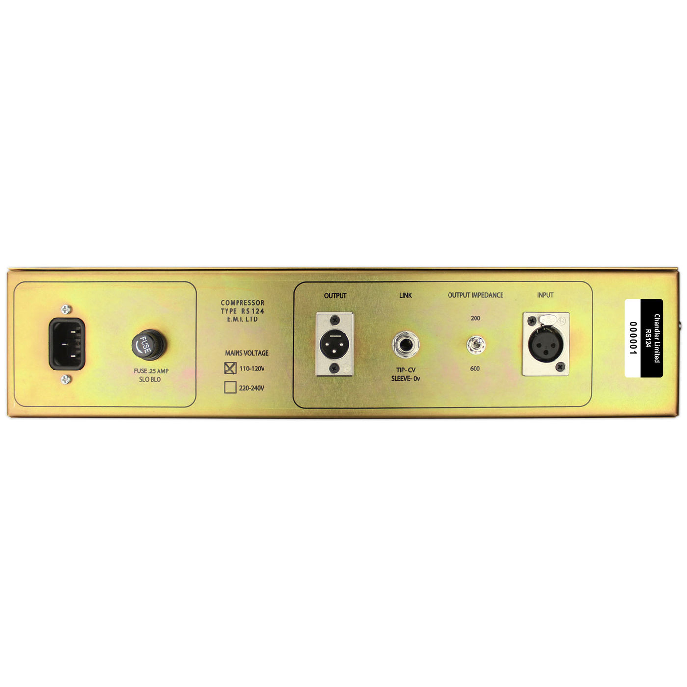Chandler RS124 Compressor Stepped Matched Pair | KMR Audio