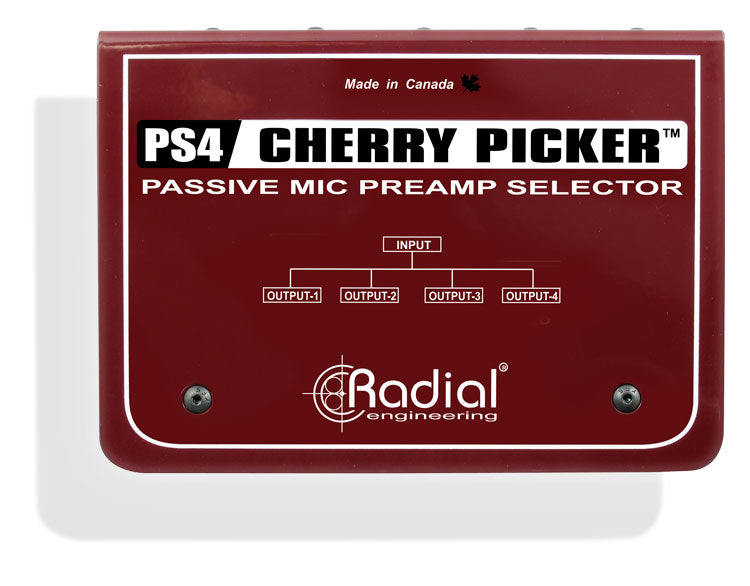 Radial Cherry Picker Studio Preamp Selector KMR Audio