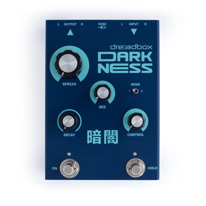 Dreadbox Darkness Stereo Reverb Pedal