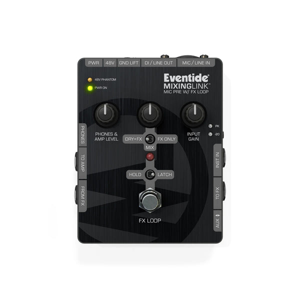 microphone preamp pedal Eventide Mixing Link