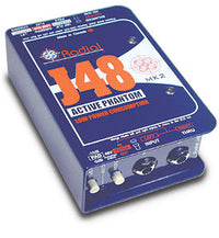 Radial J48 Phantom Powered Active Direct Box – KMR Audio
