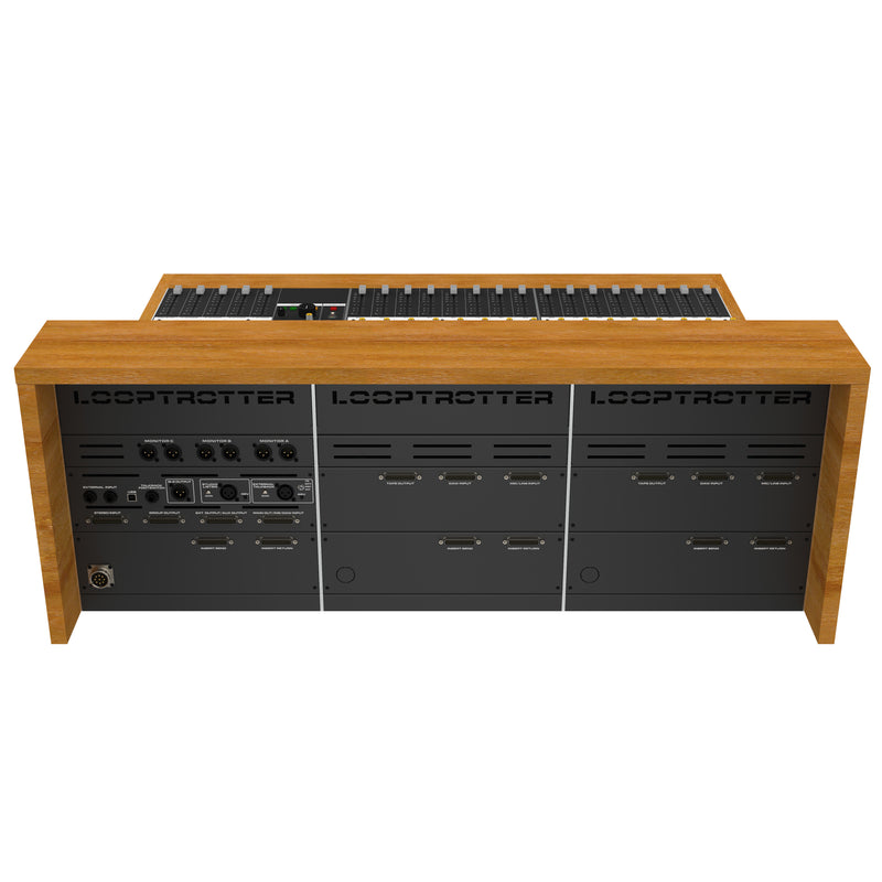 Looptrotter Mixing Console 16-Channel front Back