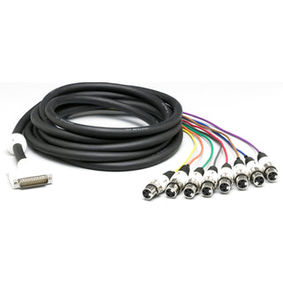 Lynx CBL-AIN85 DB25 - 8x XLRF Loom