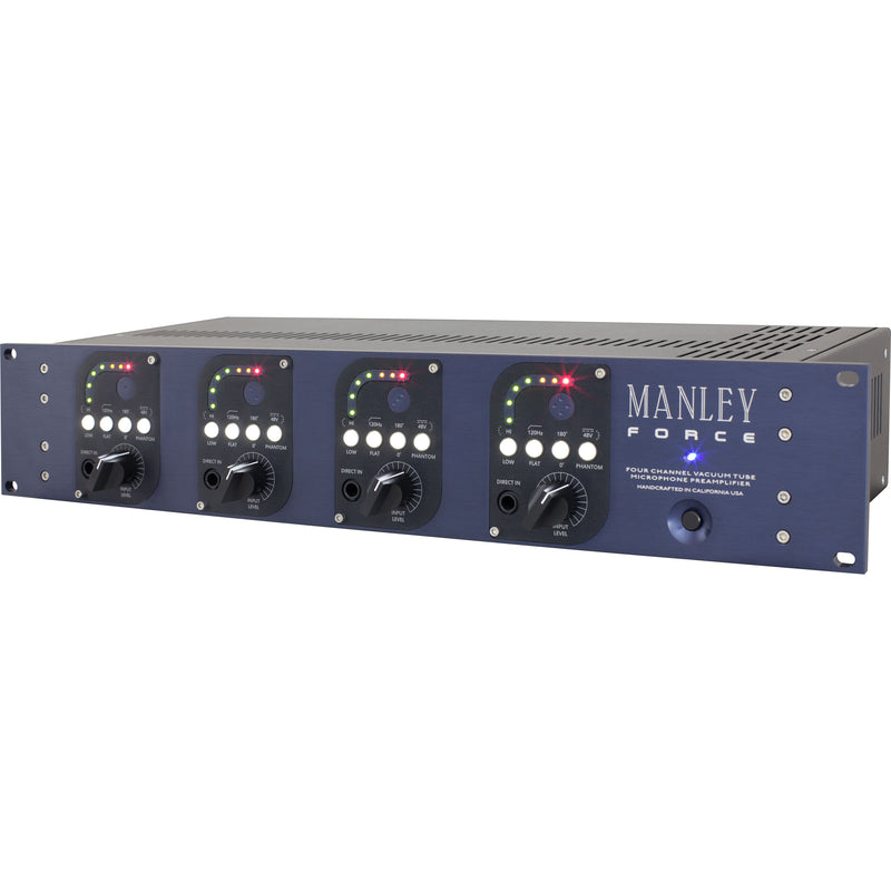 Manley Force 4-channel Valve Mic Preamp Left
