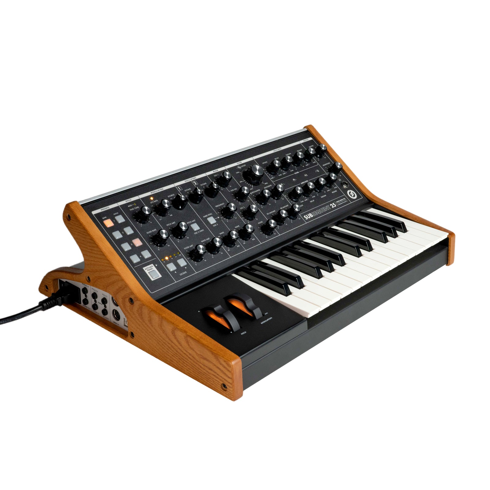 Moog Subsequent 25（専用ケース付） Moog Subsequent 25 Analog Synthesizer Flight Case - LM Cases