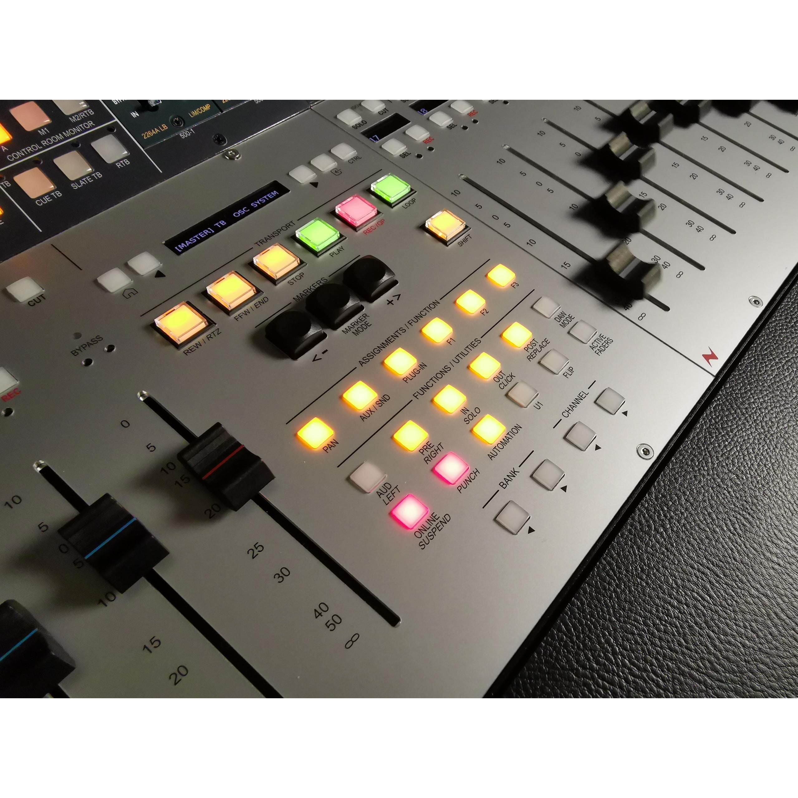 Neve 8424 Rear Panel Neve 8424 Motorised Faders Upgrade| KMR Audio