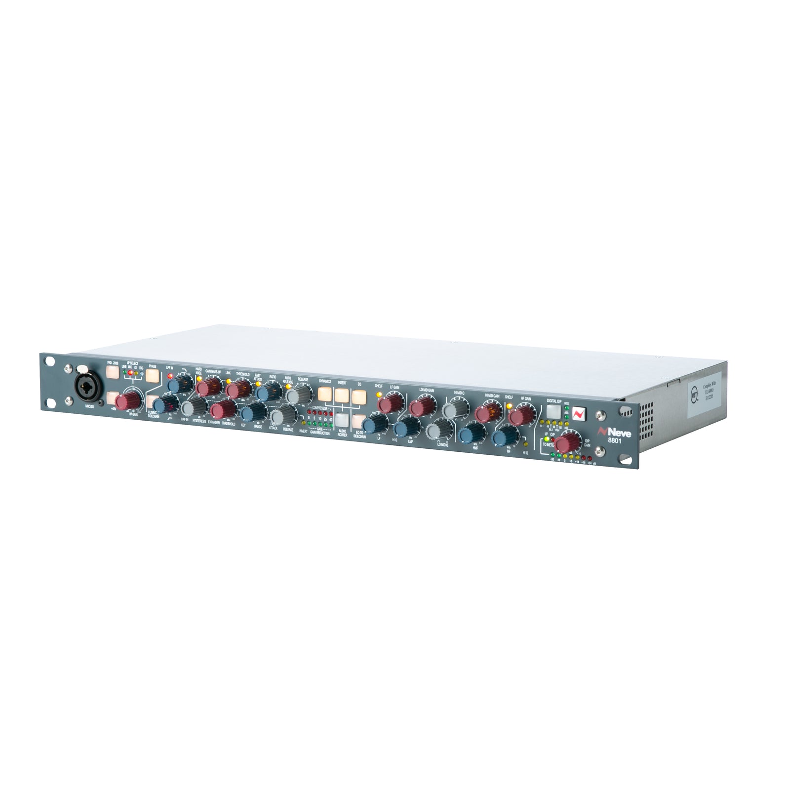 Neve 8801 チャンネルストリップ Neve 8801 Channel Mic Pre, EQ and Dynamics | KMR Audio