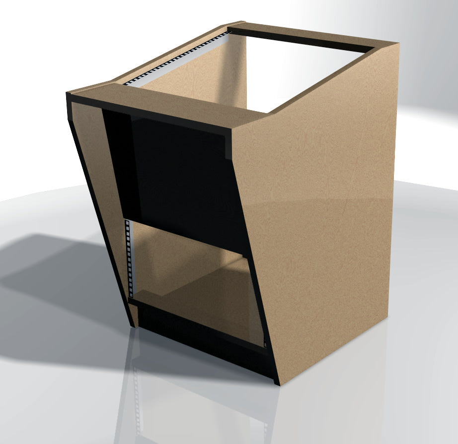 StudioRacks 16u Production Desk – KMR Audio