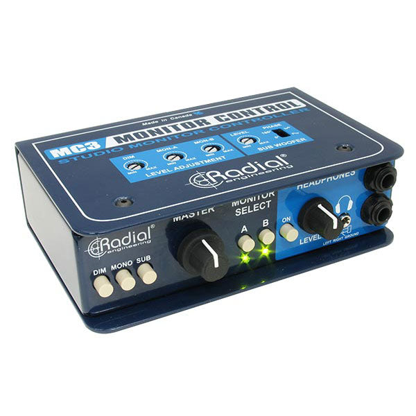 Radial Engineering MC3 Studio Monitor Controller – KMR Audio