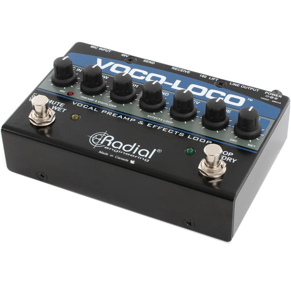 Radial Voco-Loco Effects Loop Switcher For Vocals