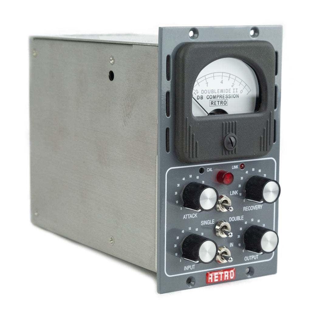 Retro Compressor Retro Instruments Doublewide II Valve Compressor for 500-Series – KMR Audio