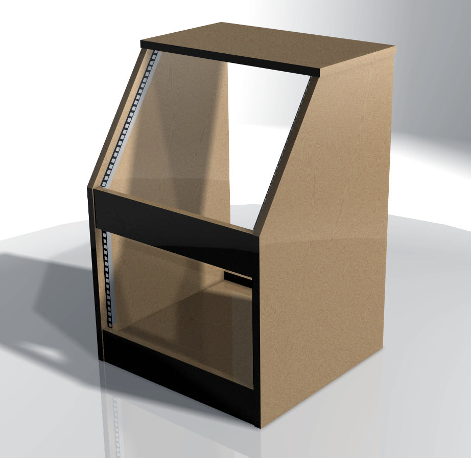 StudioRacks 14u Split Rack (8u top / 6u base) – KMR Audio