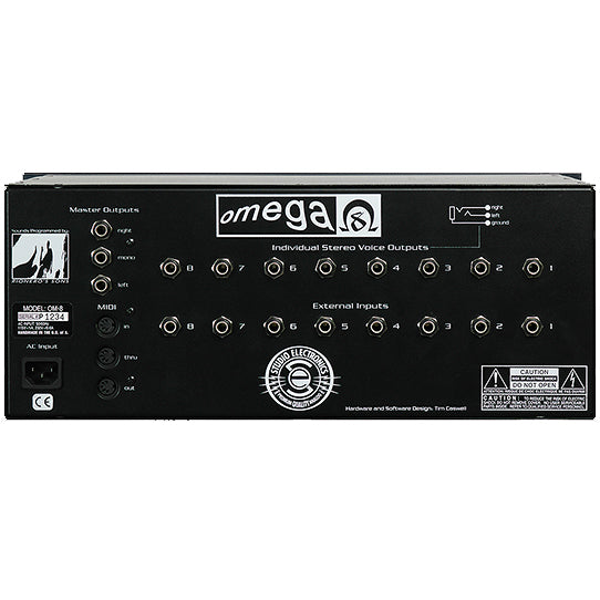 Studio Electronics Omega 8 Connections