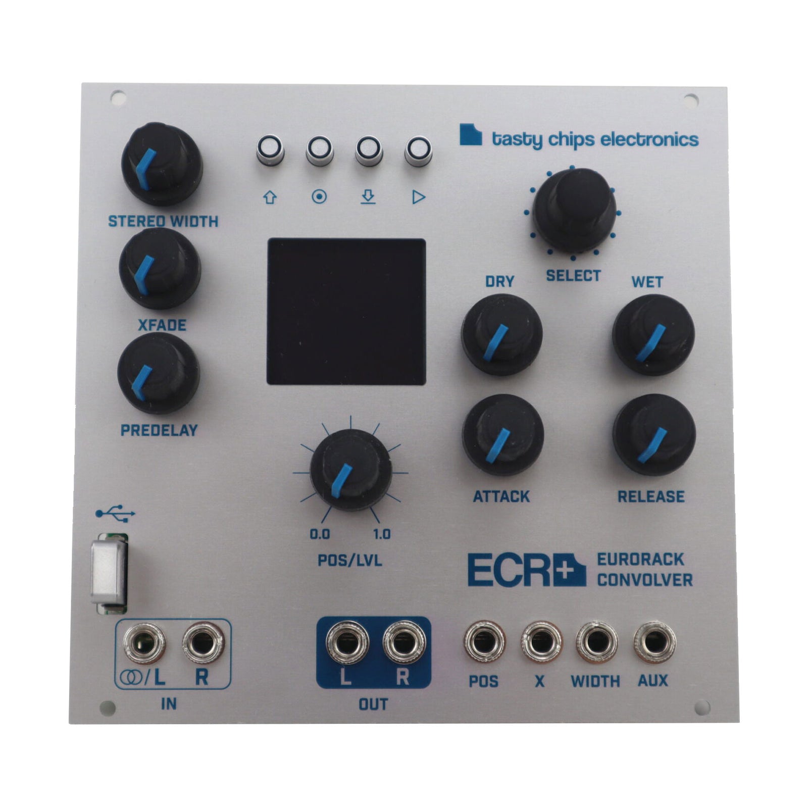 Tasty Chips ECR+ Eurorack Convolver Reverb – KMR Audio