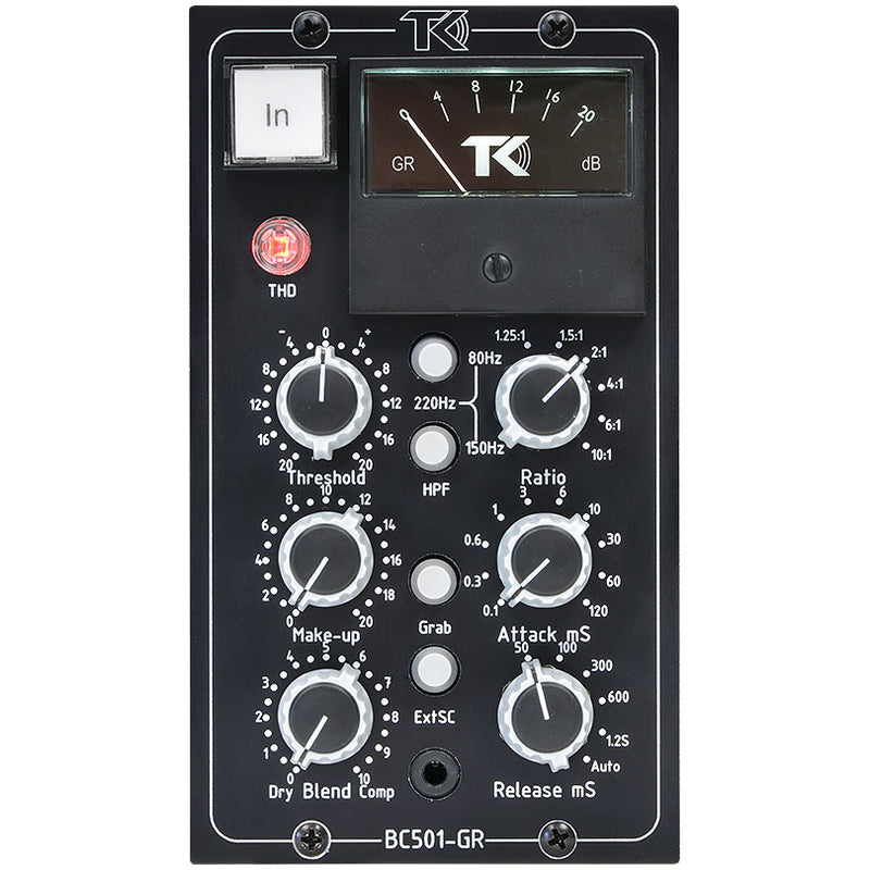 TK Audio BC501 GR 500 Series Stereo Compressor