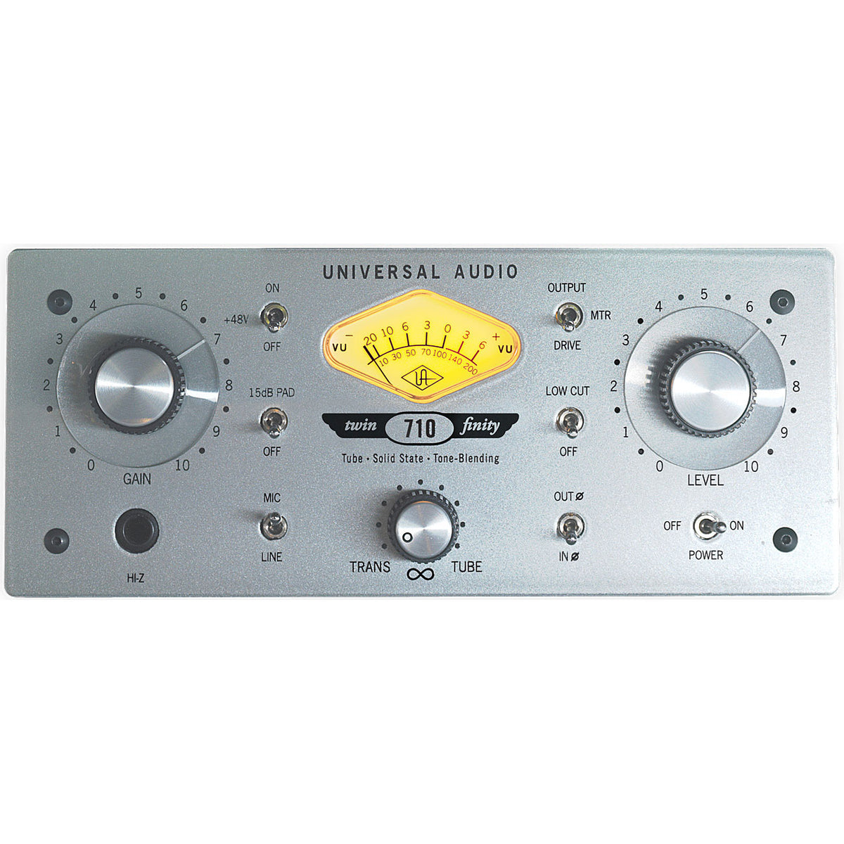 710twin-finity【universal audio】 Universal Audio 710 Twin-Finity Preamp | FrontEndAudio.com